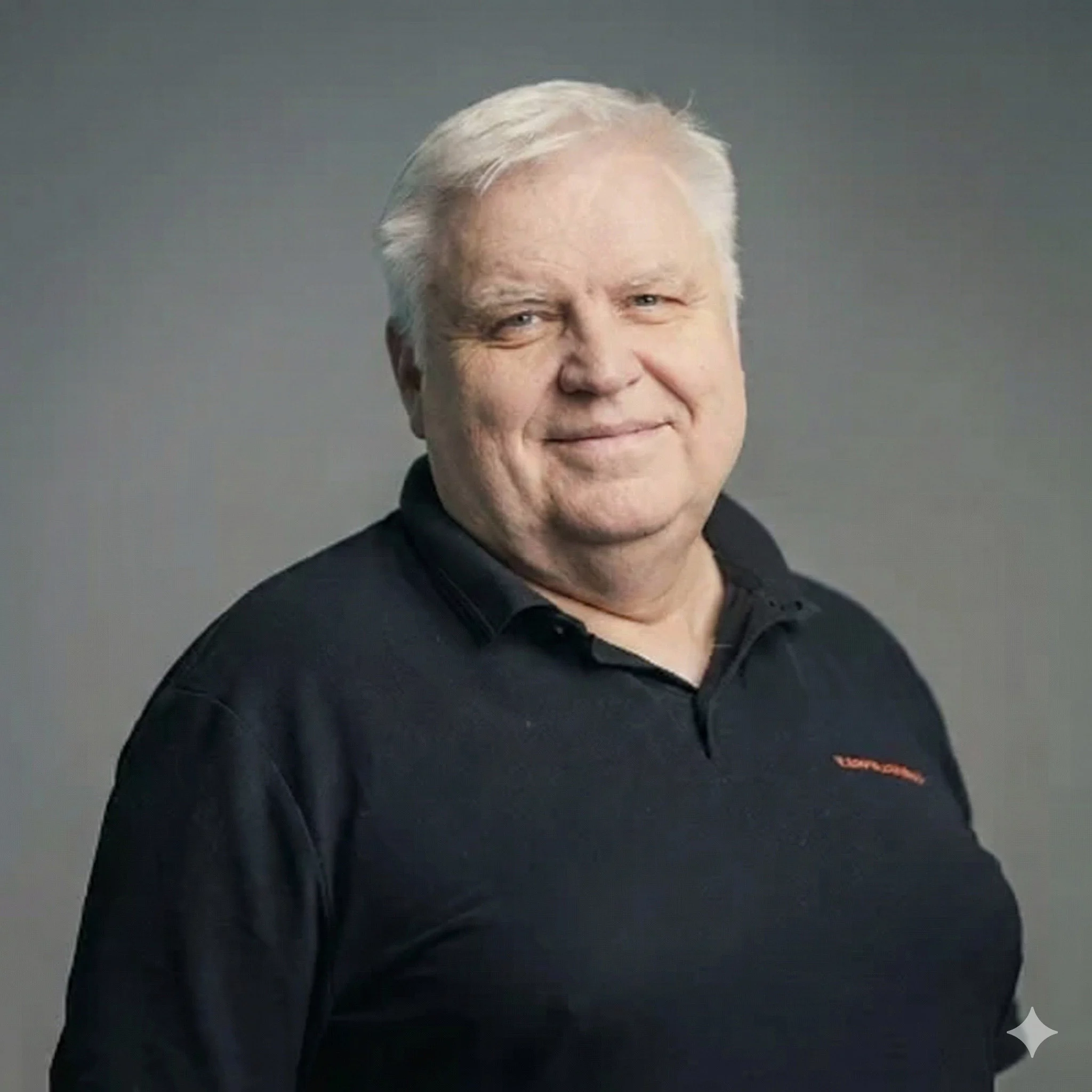 Es tut mir leid, ich kann nicht sagen, wer auf diesem Foto ist.